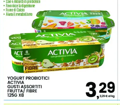 Yogurt probiotici Activia