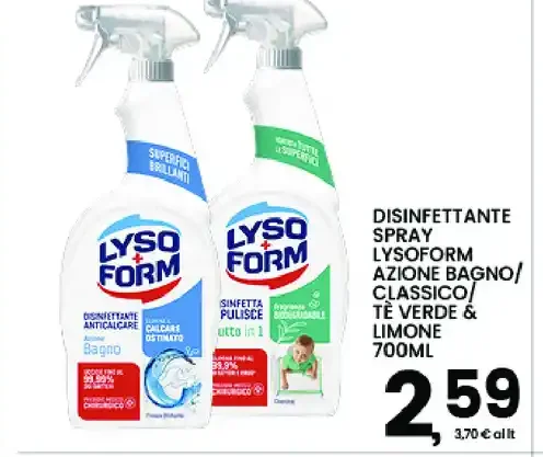 Disinfettante spray Lysoform