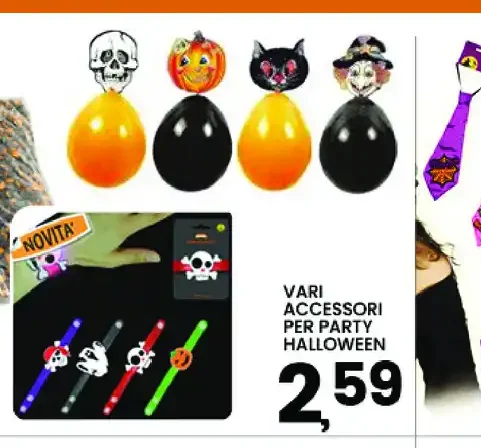Vari accessori per party Halloween