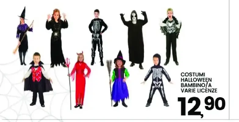 Costumi Halloween bambino/a varie licenze