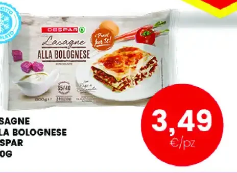 Lasagne alla bolognese Despar