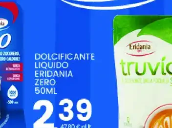 Dolcificante liquido Eridania Zero