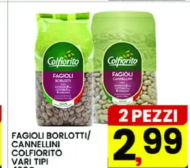 Fagioli borlotti/cannellini Colfiorito vari tipi 400g