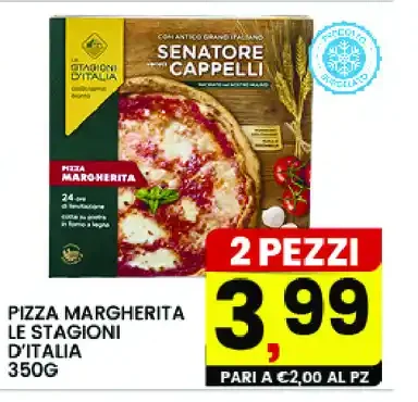 Pizza margherita Le Stagioni d'Italia 350g