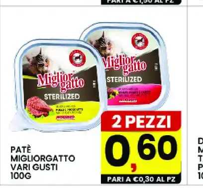 Paté Migliorgatto vari gusti 100 g