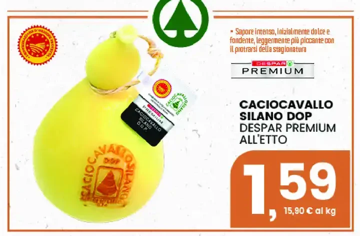 Caciocavallo Silano DOP Despar Premium