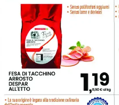 Fesa di tacchino arrosto Despar