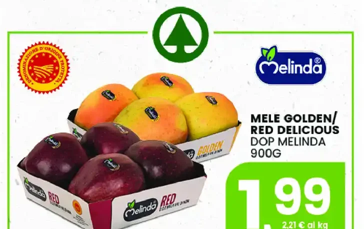 Mele Golden/Red Delicious DOP Melinda