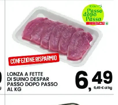 Lonza a fette di suino Despar Passo dopo Passo