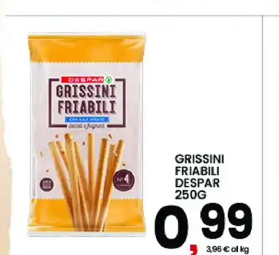 Grissini friabili Despar