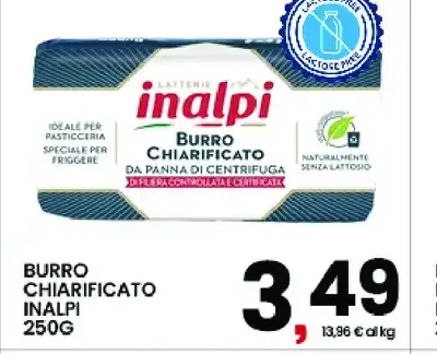 Burro Chiarificato Inalpi