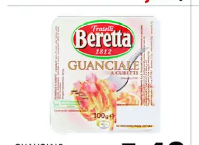 Guanciale Beretta a Cubetti