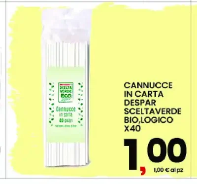 Cannucce in carta
