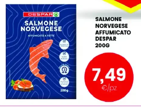 Salmone norvegese affumicato