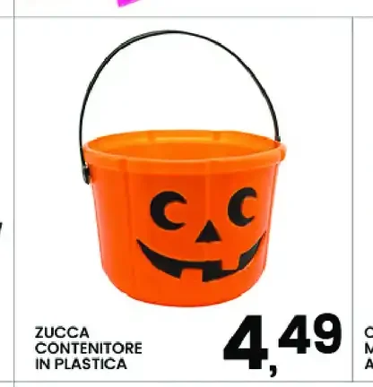 Zucca contenitore in plastica