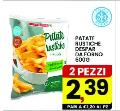 Patate rustiche Despar da forno 600g