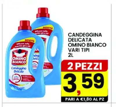 Candeggina delicata Omino Bianco 2 L