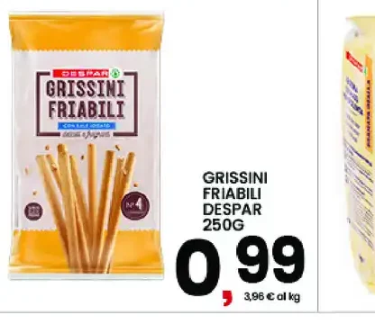 Grissini friabili