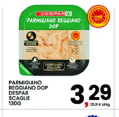 Parmigiano Reggiano DOP Despar scaglie