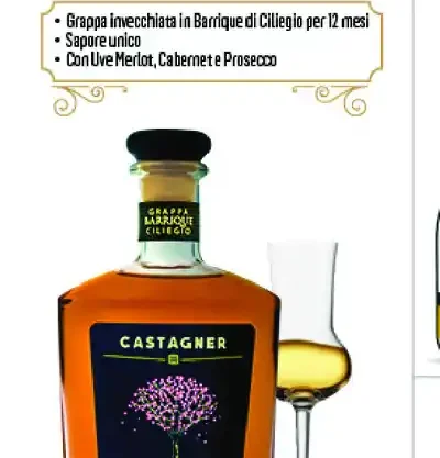 Grappa Barrique Castagner invecchiata in ciliegio