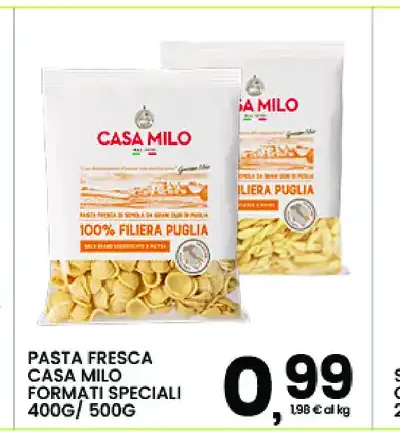 Pasta fresca Casa Milo