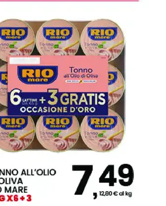 Tonno all'olio di oliva Rio Mare