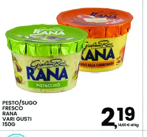Pesto/sugo fresco Rana