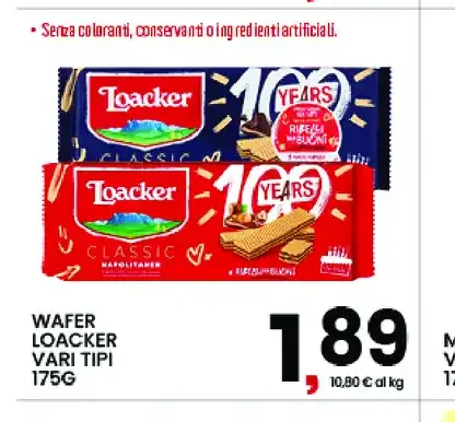 Wafer Loacker assortiti
