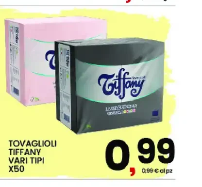 Tovaglioli Tiff any assortiti