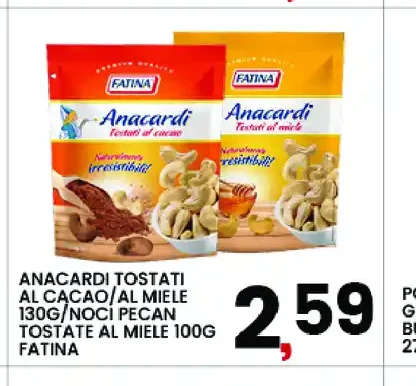 Anacardi tostati Fatina