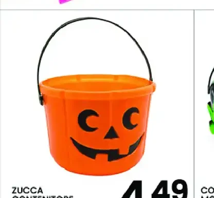 Zucca contenitore in plastica