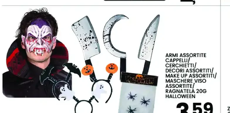 Armi assortite Halloween