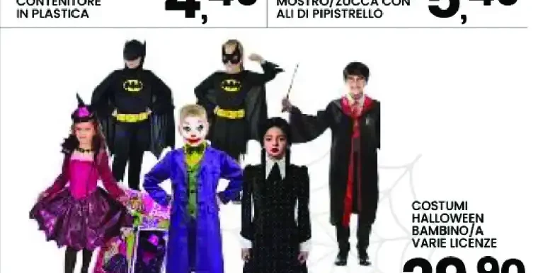 Costumi Halloween bambino/a