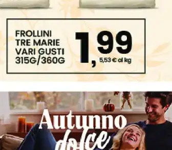 Frollini Tre Marie vari gusti