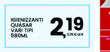 Igienizzanti Quasar