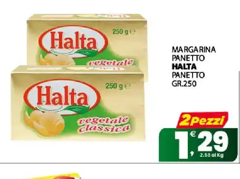 Margarina Panetto Halta GR.250