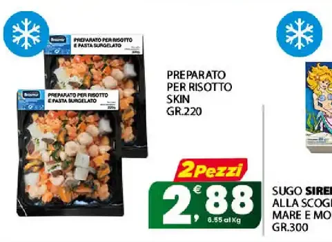 Preparato per risotto Skin GR.220