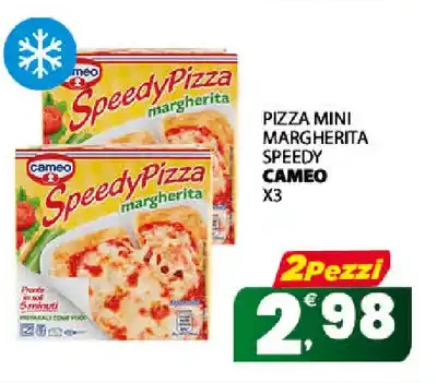 Pizza mini margherita Speedy Cameo X3