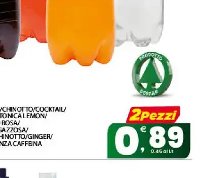 Bibite Despar tonica/aranciata/chinotto/cocktail/ginger/limonata