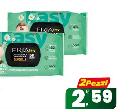 Carta igienica in salviette Fria X50 pezzi