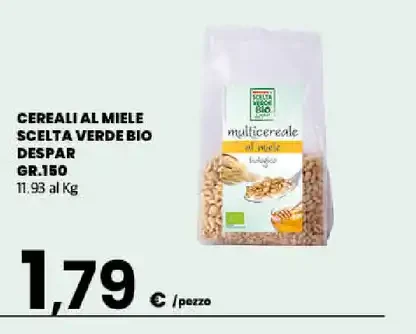Cereali al miele biologici
