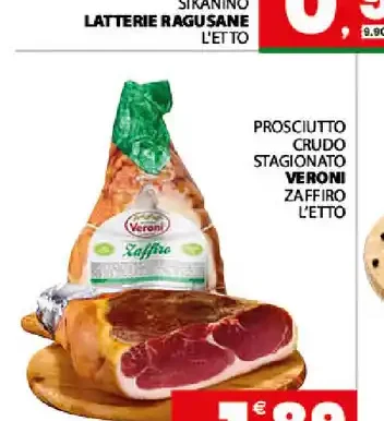 Prosciutto crudo stagionato
