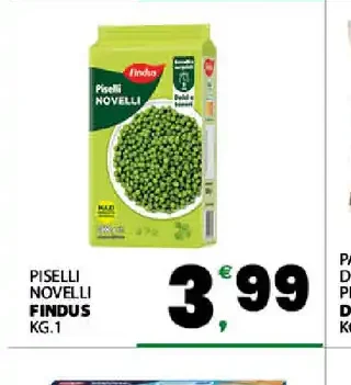 Piselli novelli Findus