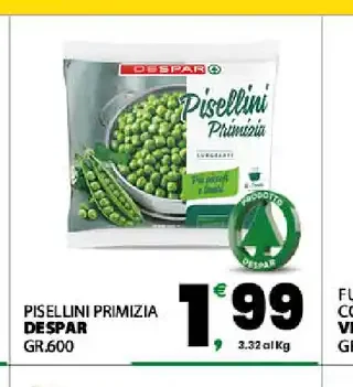 Pisellini primizia Despar