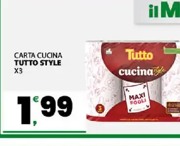 Carta cucina Tutto Style