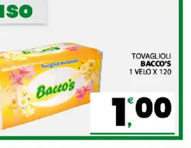 Tovaglioli Baco's