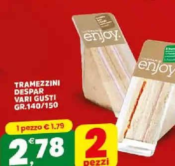 Tramezzini Despar