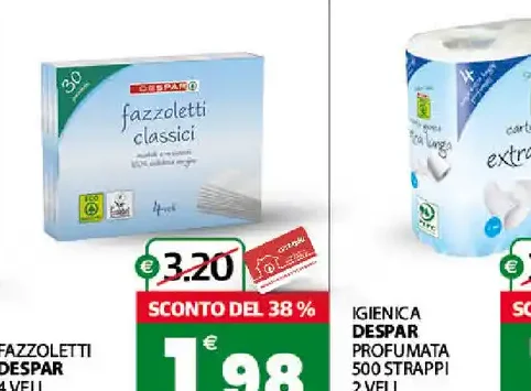 Fazzoletti Despar