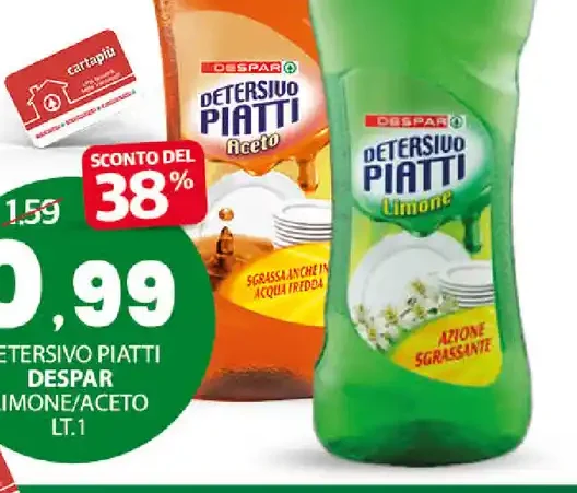 Detersivo piatti Despar