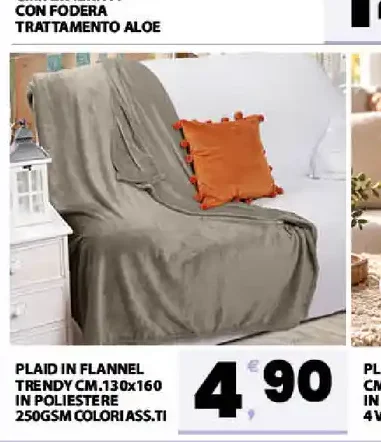 Plaid in flanella Trendy